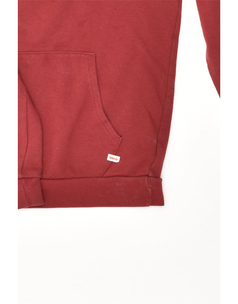 CHAMPION Boys Graphic Hoodie Jumper 13-14 Years XL  Maroon Cotton | Vintage Champion | Thrift | Second-Hand Champion | Used Clothing | Messina Hembry 