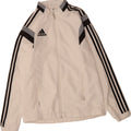 ADIDAS Boys Tracksuit Top Jacket 13-14 Years XL  White Colourblock Vintage Adidas and Second-Hand Adidas from Messina Hembry 