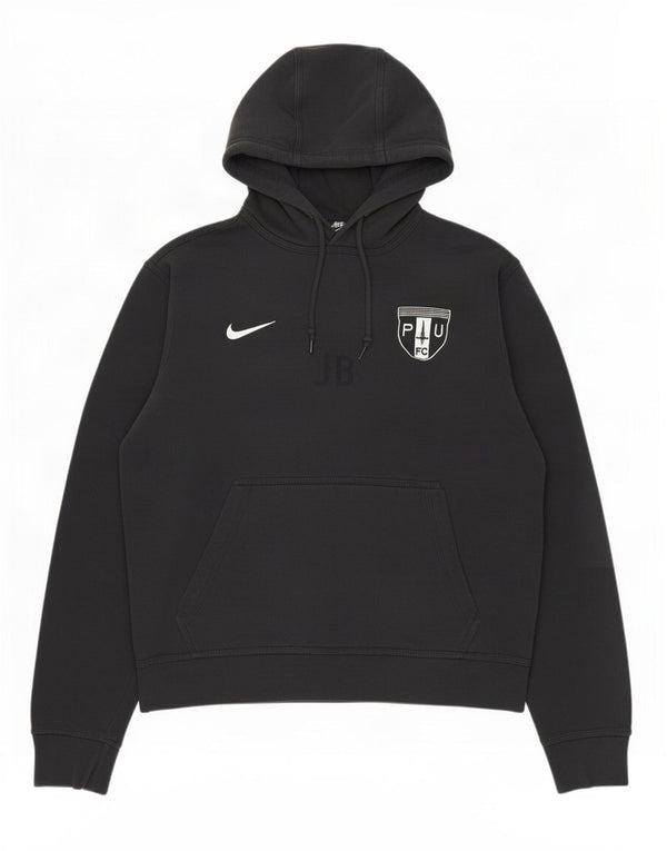 Nike Mens Ponteland United F.C. Graphic Hoodie Jumper Medium Black Cotton