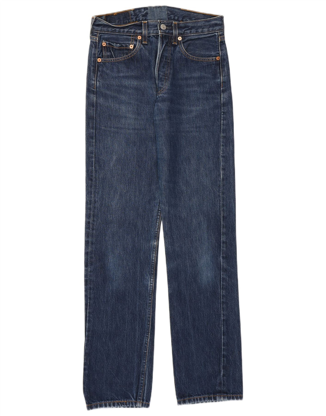 Levi's Mens 501 Straight Jeans W26 L32 Blue