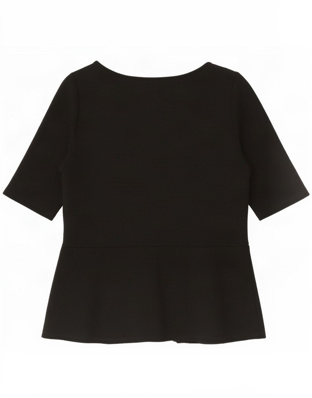 Marks & Spencer Womens Blouse Top UK 10 Small Black Polyester