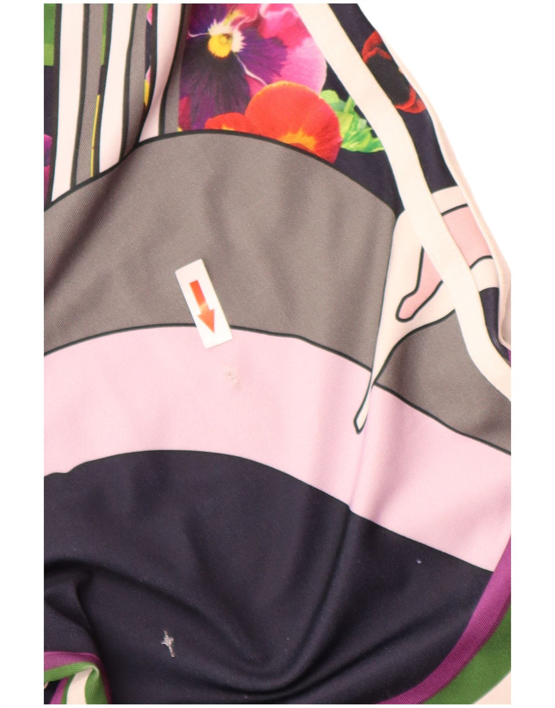 Adidas Womens Leggings UK 10 Small Multicoloured Floral Polyester