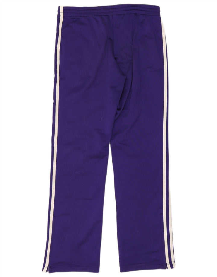 Adidas Womens Tracksuit Trousers EU 34 XS Purple Polyester