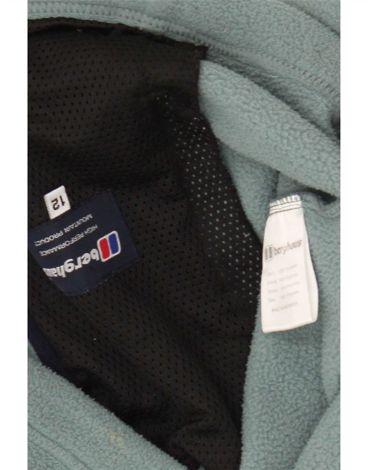 Berghaus Womens Fleece Gilet UK 12 Medium Blue Polyester
