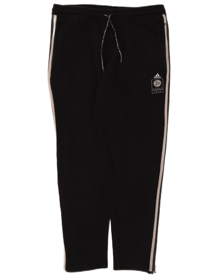 Adidas Mens Tracksuit Trousers Large  Black Cotton