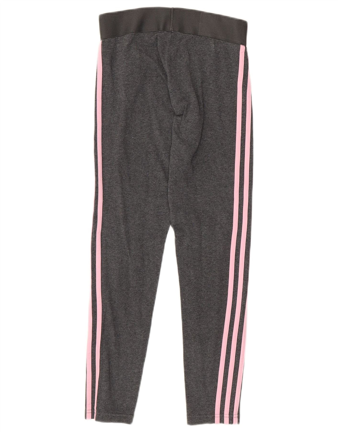 ADIDAS Womens Leggings UK 4/6 XS  Grey Cotton