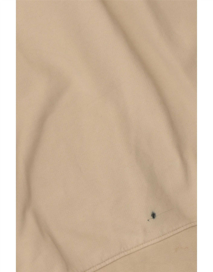 Marks & Spencer Womens Sweatshirt Jumper UK 16 Large Beige Cotton