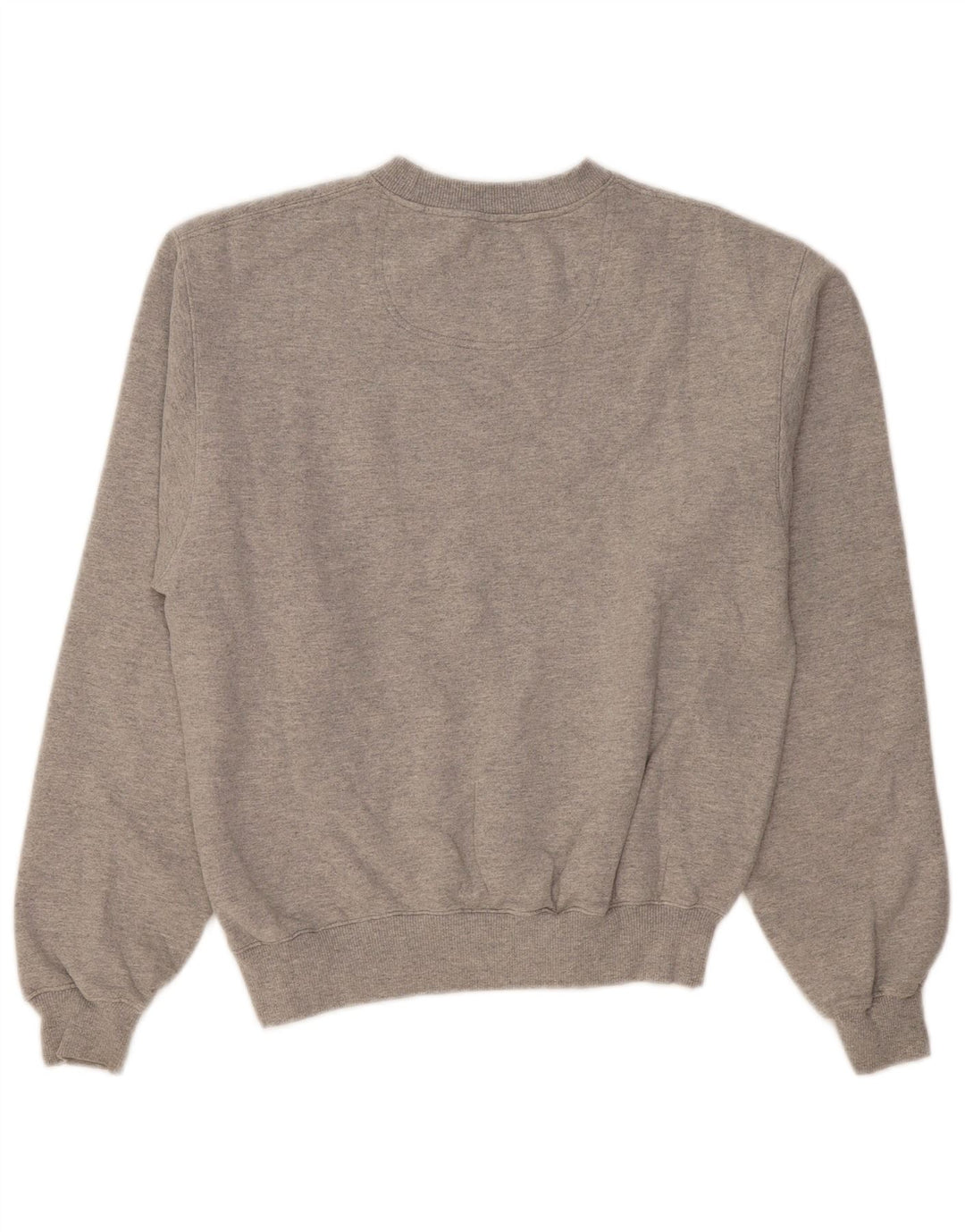 CHAMPION Mens Sweatshirt Jumper Small Grey Flecked Cotton