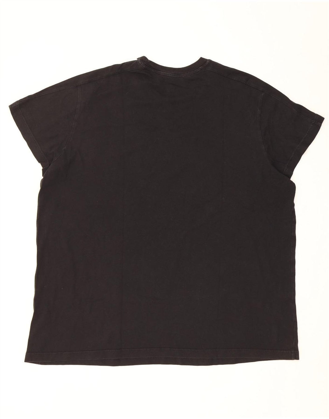 Adidas Mens T-Shirt Top 2XL Black Cotton