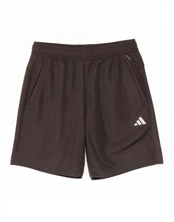 Adidas Mens Aeroready Sport Shorts Large Grey Polyester