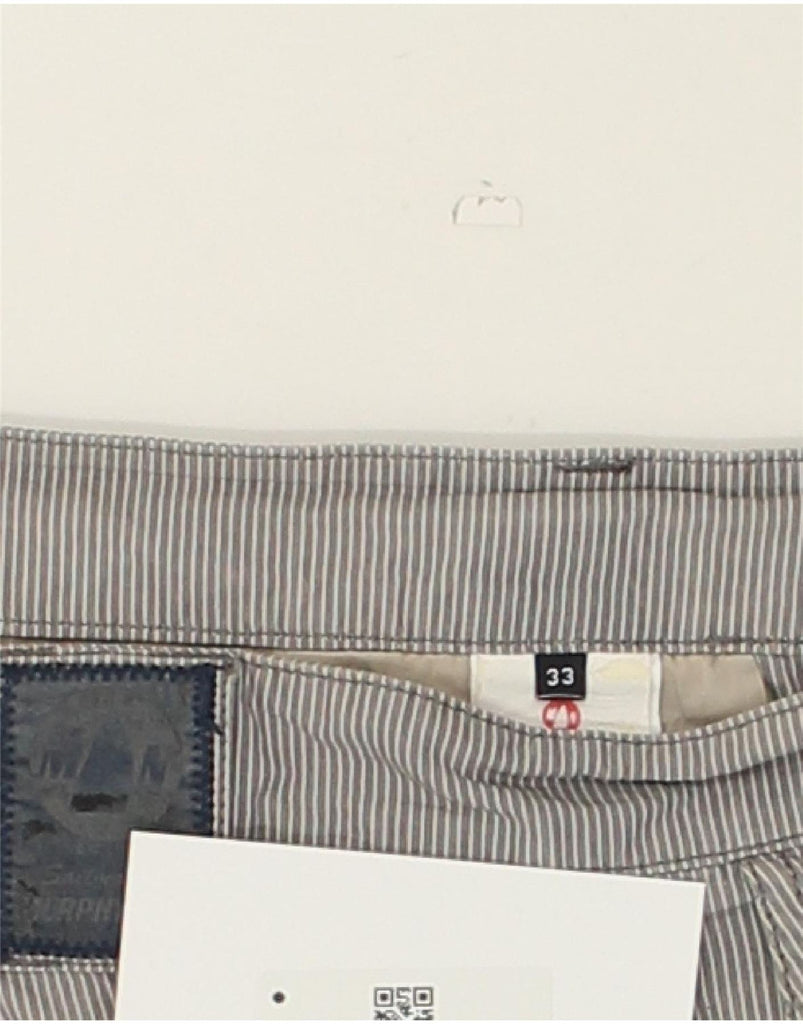 MURPHY & NYE Womens Straight Custom Fit Chino Trousers W33 L28 Grey | Vintage Murphy & Nye | Thrift | Second-Hand Murphy & Nye | Used Clothing | Messina Hembry 