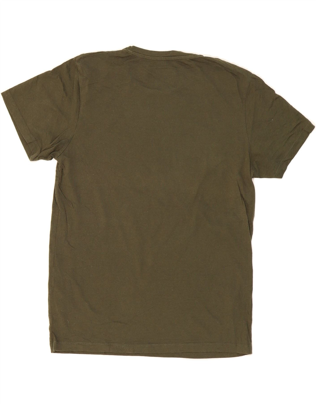 JACK & JONES Mens Graphic T-Shirt Top Medium Khaki Cotton Vintage Jack & Jones and Second-Hand Jack & Jones from Messina Hembry 