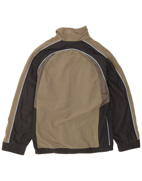 Lotto Mens Tracksuit Top Jacket UK 38/40 Medium Grey Colourblock Polyester