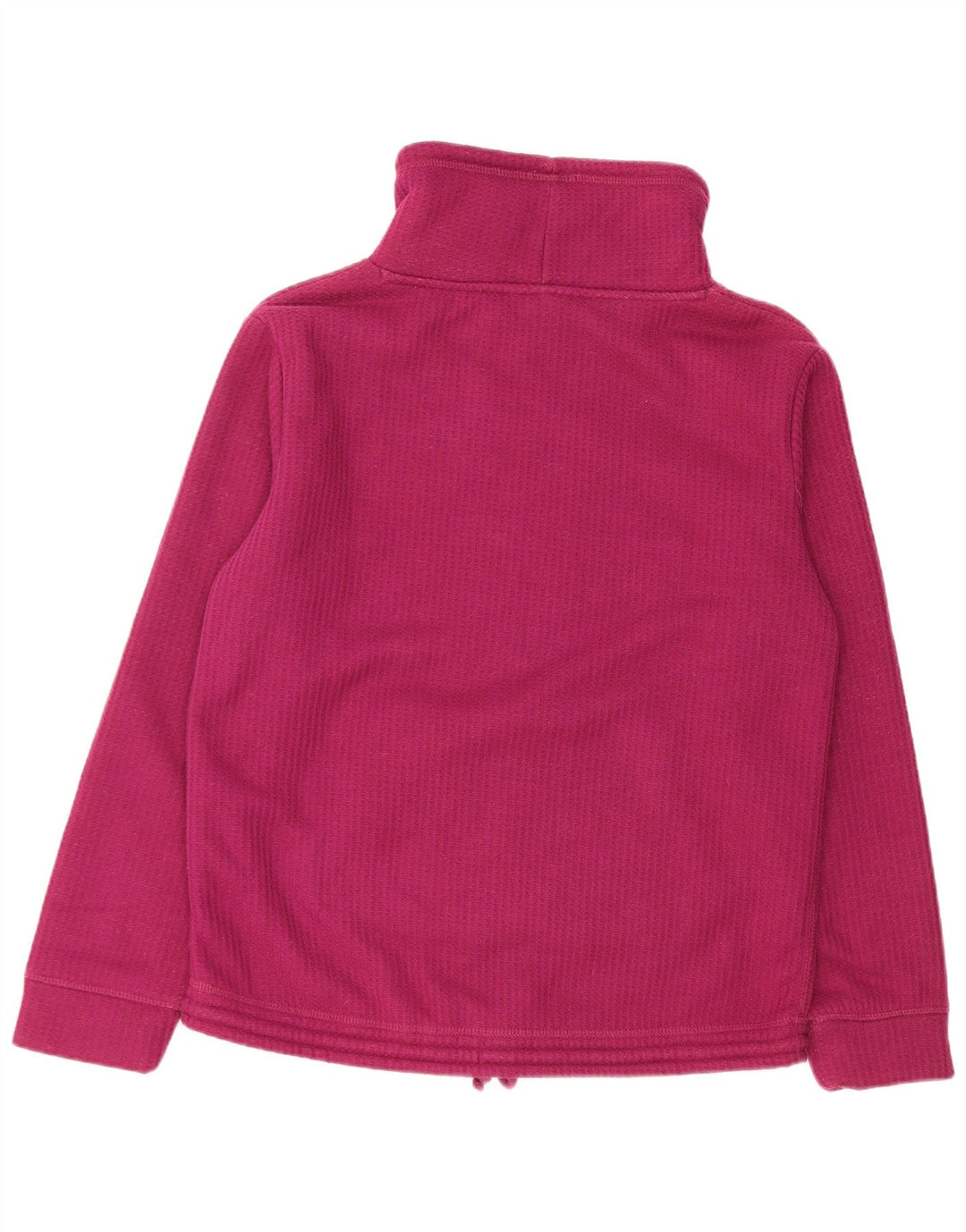 Weird Fish Womens Sherpa Sweatshirt Jumper UK 12 Medium Pink Polyester