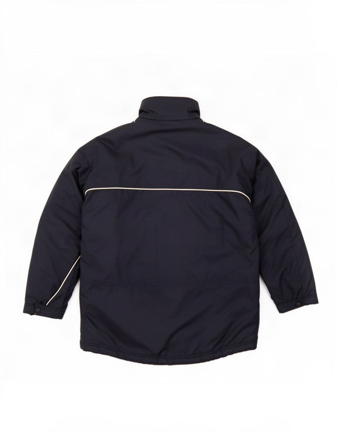 Adidas Mens Loose Fit Padded Coat UK 38/40 Medium Navy Blue Polyester