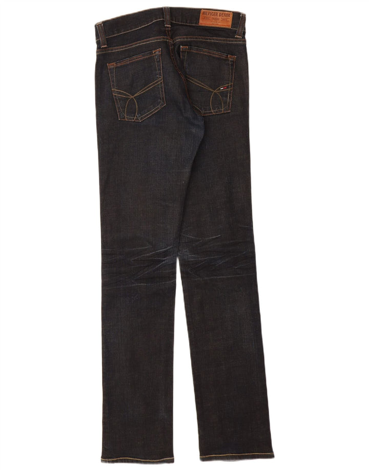 TOMMY HILFIGER Womens Slim Jeans W26 L32 Navy Blue
