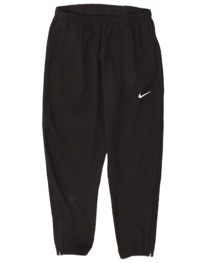 Nike Womens Dri Fit Tracksuit Trousers Joggers UK 14 Medium Black