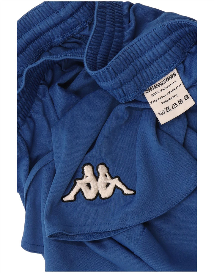Kappa Mens Sport Shorts Large  Blue Polyester