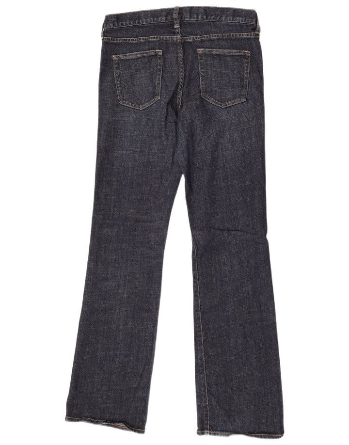 J. Crew Womens Hipslung Bootcut Jeans W29 L33 Navy Blue Cotton
