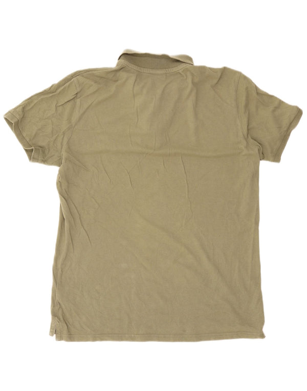 Diadora Mens Polo Shirt XL Green Cotton