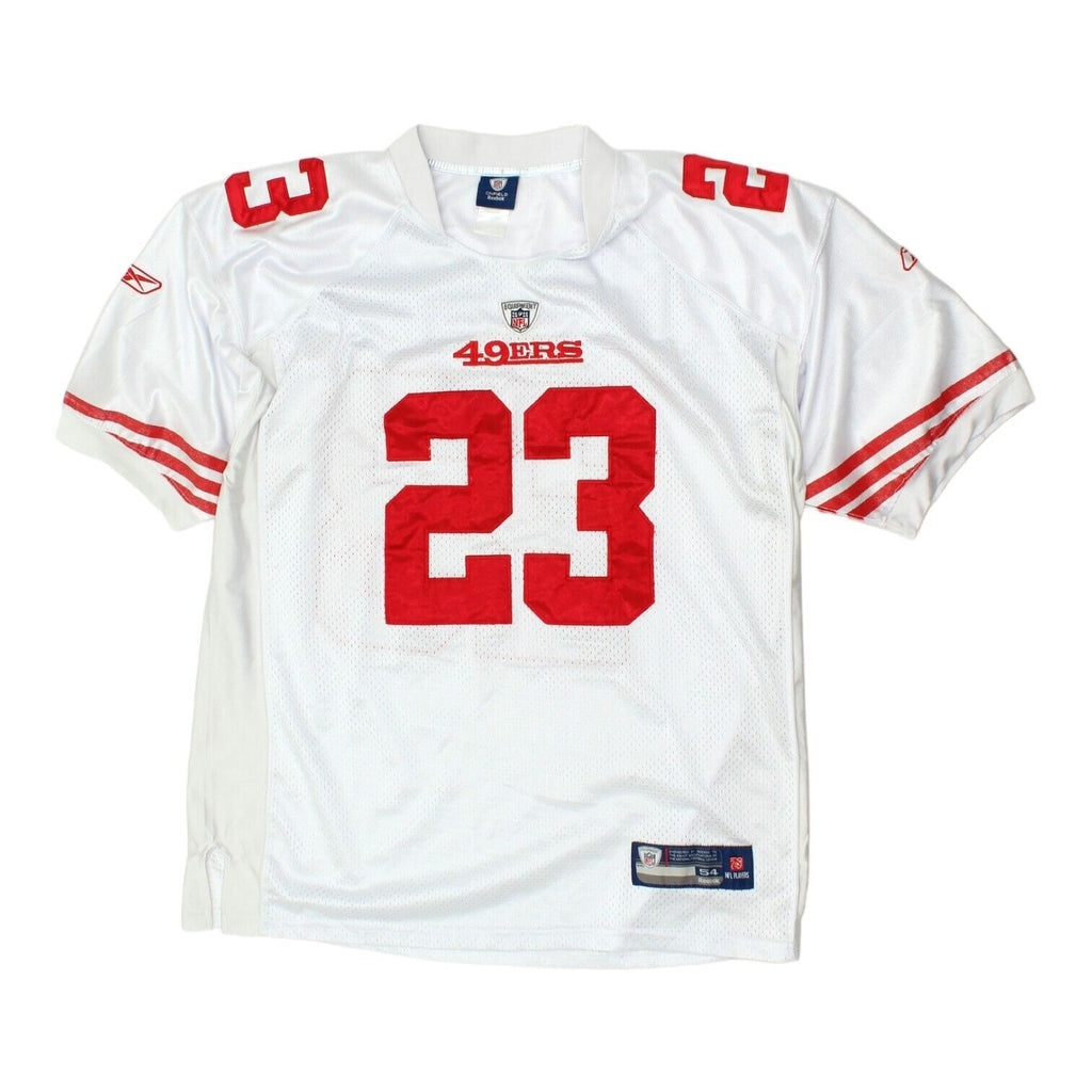 San Francisco 49ers Taylor Mays Reebok Mens White Jersey | NFL Sportswear VTG Vintage Messina Hembry and Second-Hand Messina Hembry from Messina Hembry 