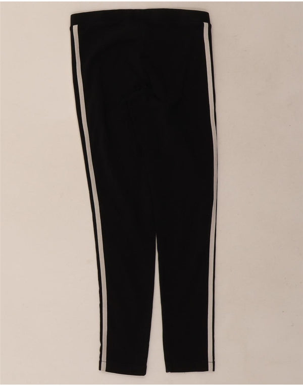 Adidas Womens Leggings UK 8 Small Black Cotton