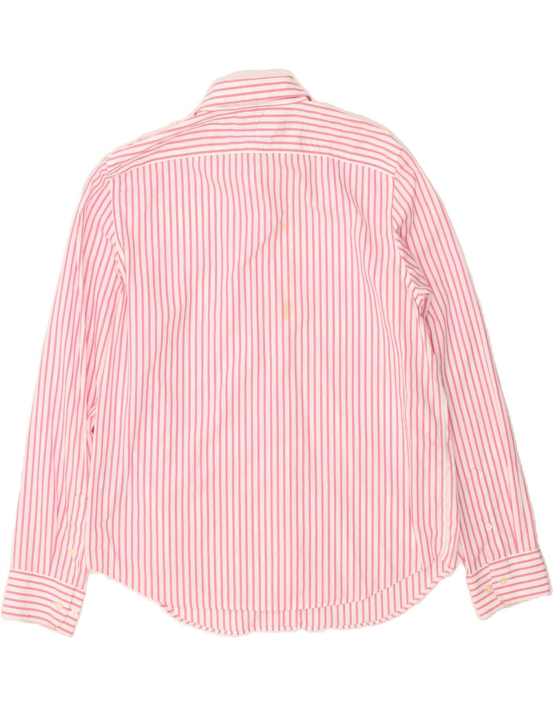 CHAPS Womens Shirt UK 16 Large Pink Striped Cotton | Vintage Chaps | Thrift | Second-Hand Chaps | Used Clothing | Messina Hembry 