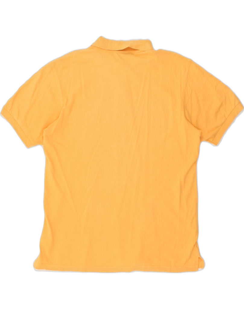 LOTTO Mens Polo Shirt 2XL Yellow Cotton | Vintage Lotto | Thrift | Second-Hand Lotto | Used Clothing | Messina Hembry 