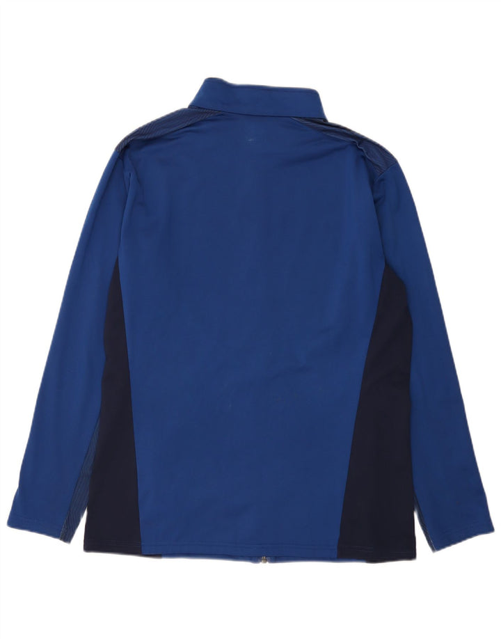 Puma Mens Tracksuit Top Jacket Medium Blue Colourblock