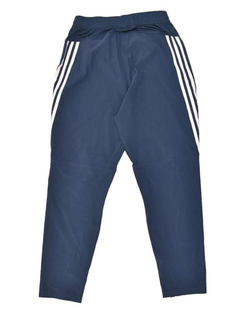 ADIDAS Mens Aeroready Tracksuit Trousers Medium Blue Polyester | Vintage Adidas | Thrift | Second-Hand Adidas | Used Clothing | Messina Hembry 