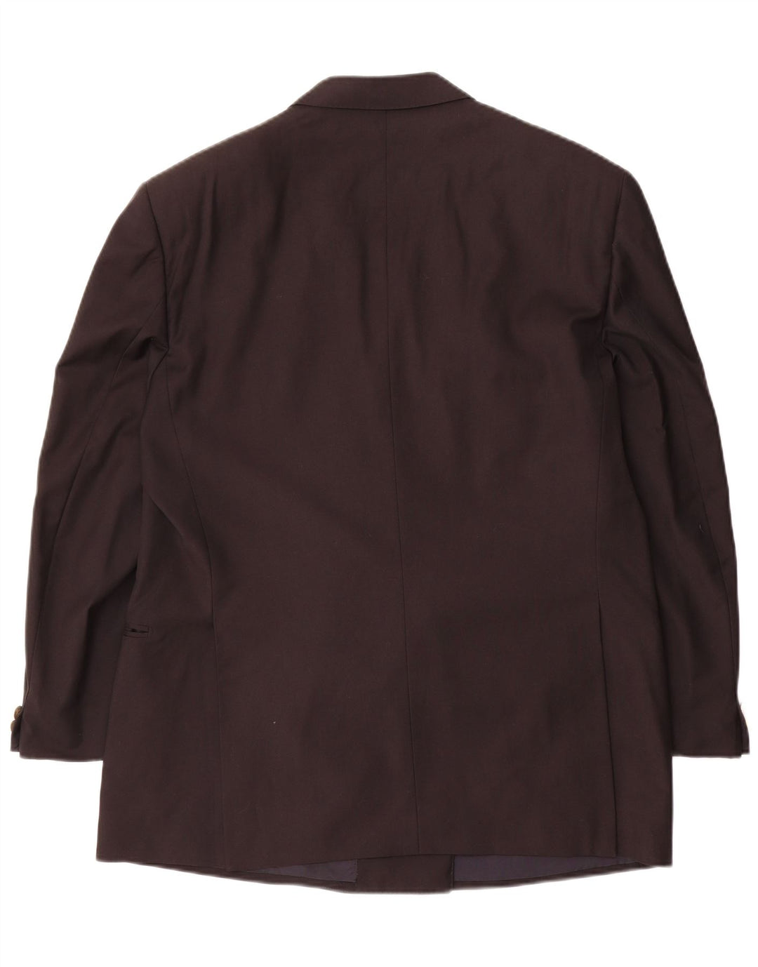 Redaelli Mens Double Breasted Blazer Jacket IT 54 2XL Black Wool