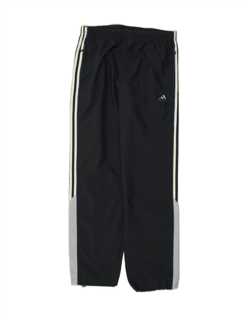 ADIDAS Mens Tracksuit Trousers Joggers UK 42/44 Large Navy Blue Polyester | Vintage Adidas | Thrift | Second-Hand Adidas | Used Clothing | Messina Hembry 