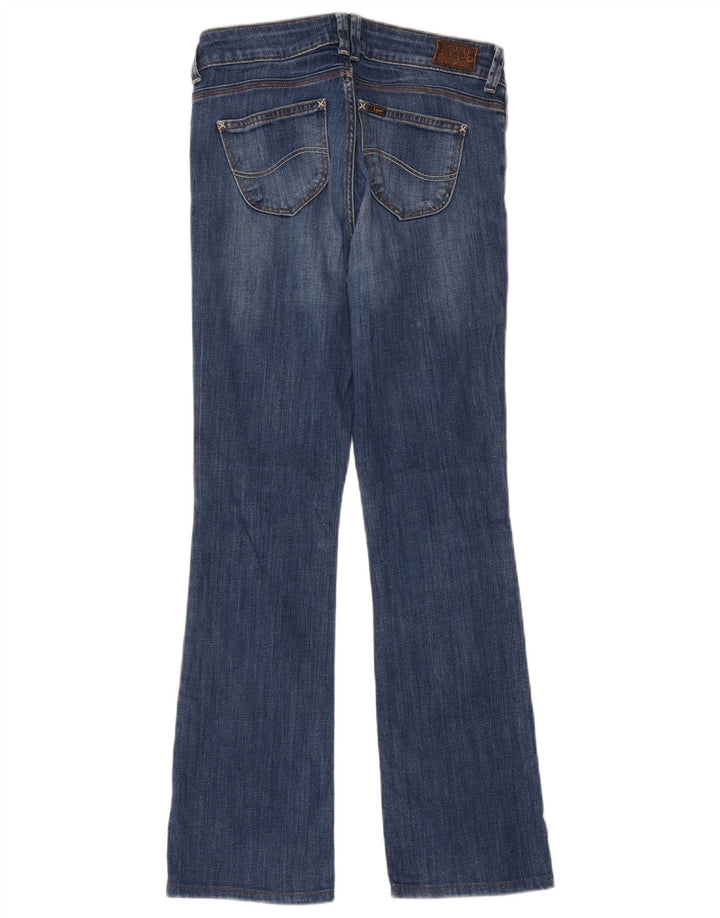 Lee Womens Joliet Bootcut Jeans W28 L31 Blue Cotton