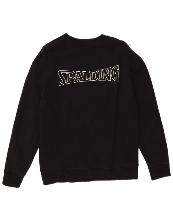 Zara Mens Graphic Sweatshirt Jumper Large Black Cotton