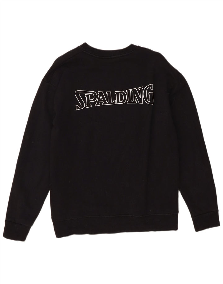 Zara Mens Graphic Sweatshirt Jumper Large Black Cotton