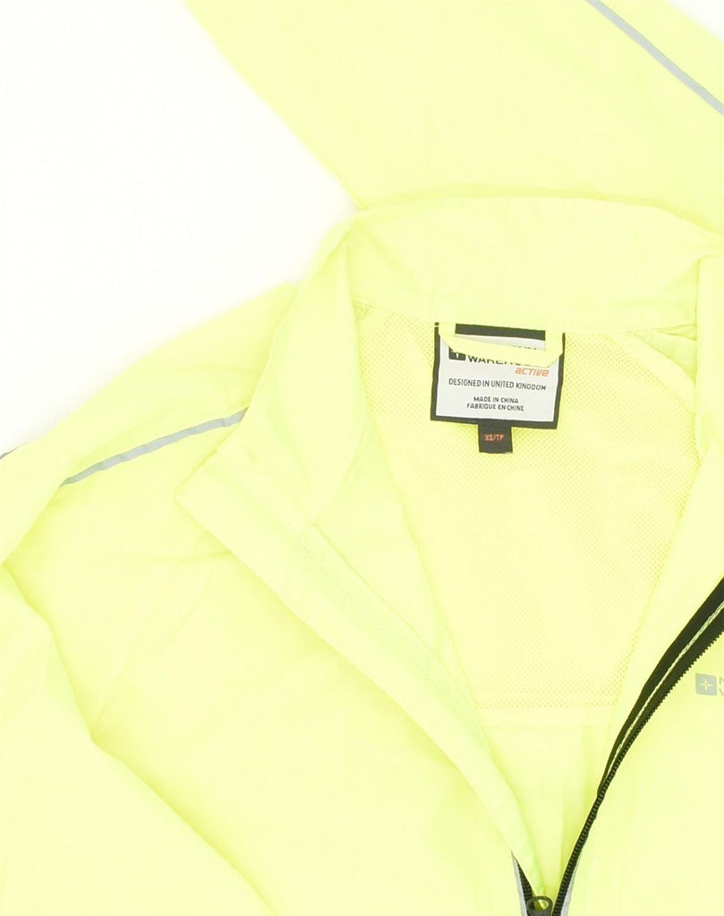 MOUNTAIN WAREHOUSE Mens Tracksuit Top Jacket XS Yellow Polyester | Vintage Mountain Warehouse | Thrift | Second-Hand Mountain Warehouse | Used Clothing | Messina Hembry 