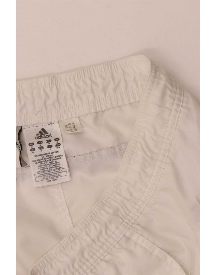Adidas Mens Climalite Sport Shorts Medium White Polyester