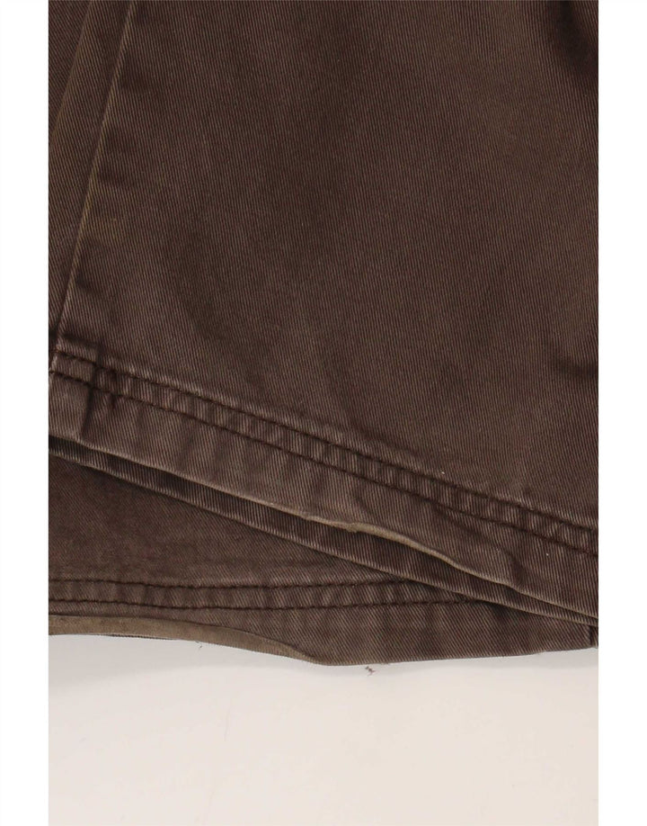 Wrangler Mens Straight Cargo Trousers W38 L29 Brown Cotton