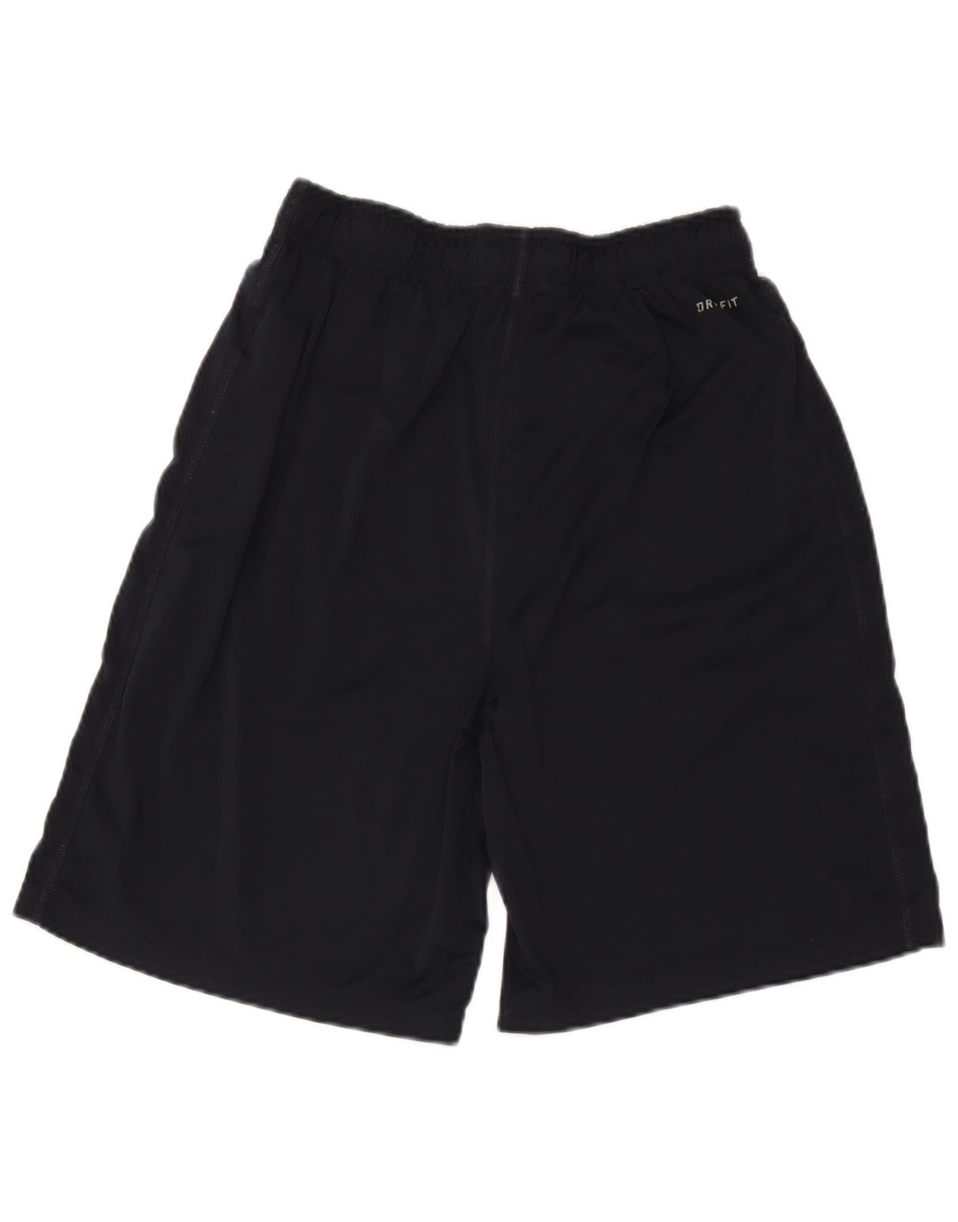 Nike Womens Dri Fit Sport Shorts UK 14 Medium Navy Blue Polyester