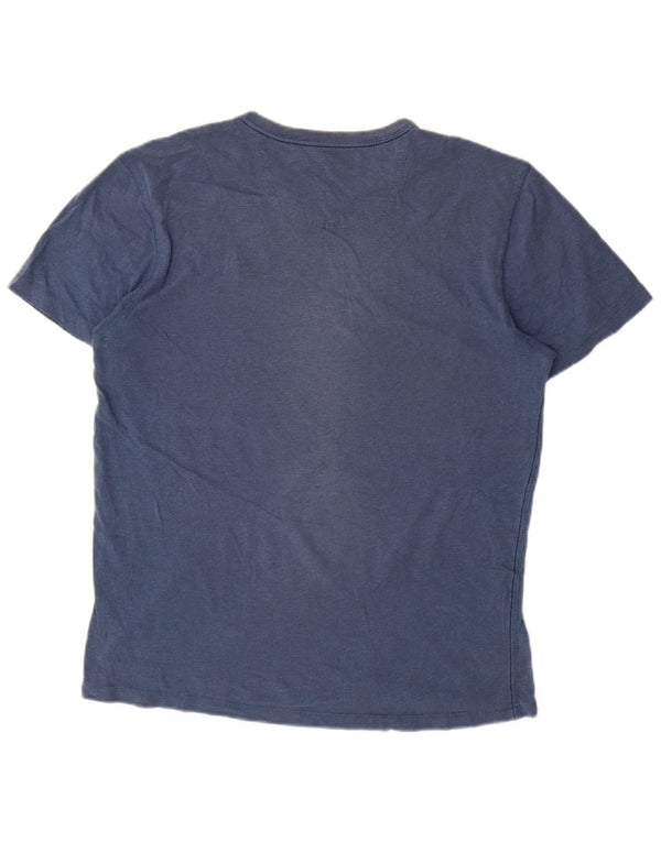 FAT FACE Mens T-Shirt Top Medium Blue