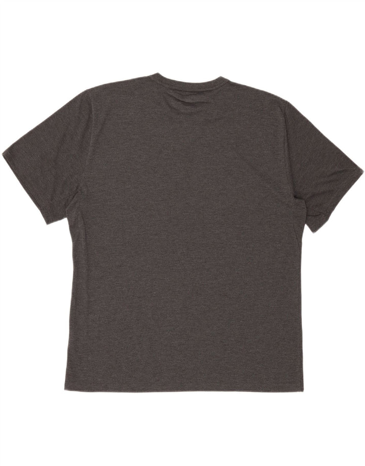 CALVIN KLEIN Mens Golf T-Shirt Top 2XL Grey Polyester