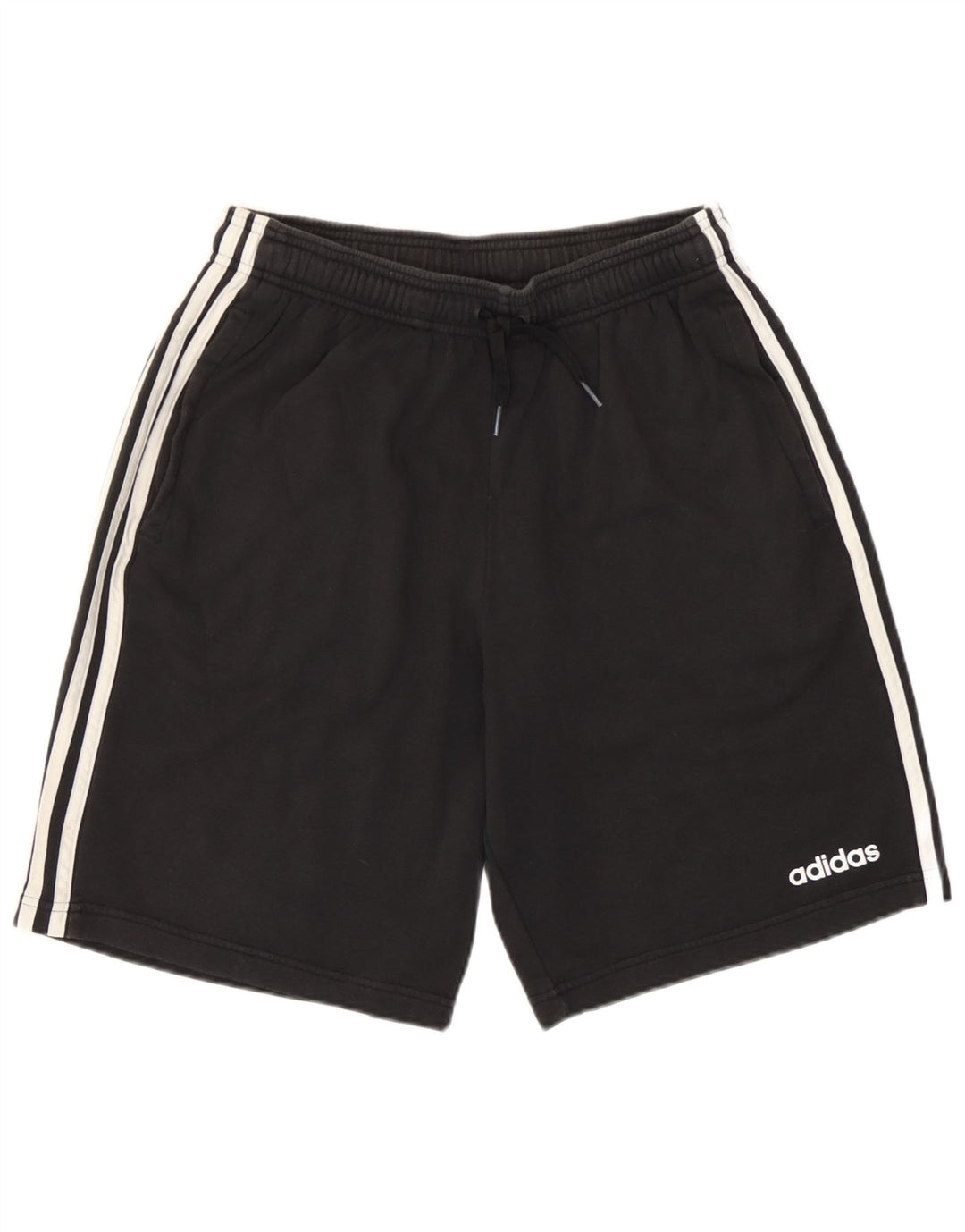 Adidas Mens Sport Shorts Medium  Black Cotton