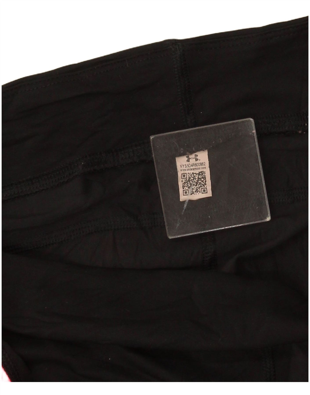 Under Armour Womens Capri Leggings UK 16 Large  Black Colourblock