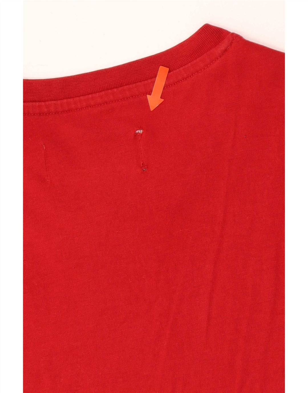 Penguin Mens T-Shirt Top Small Red Cotton