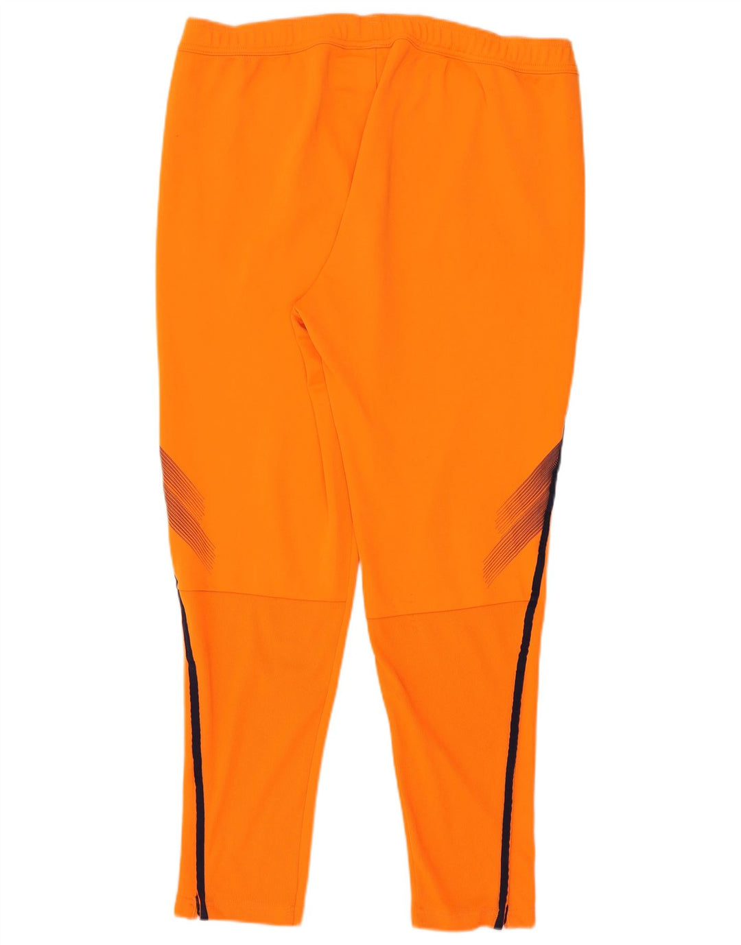 ADIDAS Mens Climalite Tracksuit Trousers XL  Orange Colourblock Polyester
