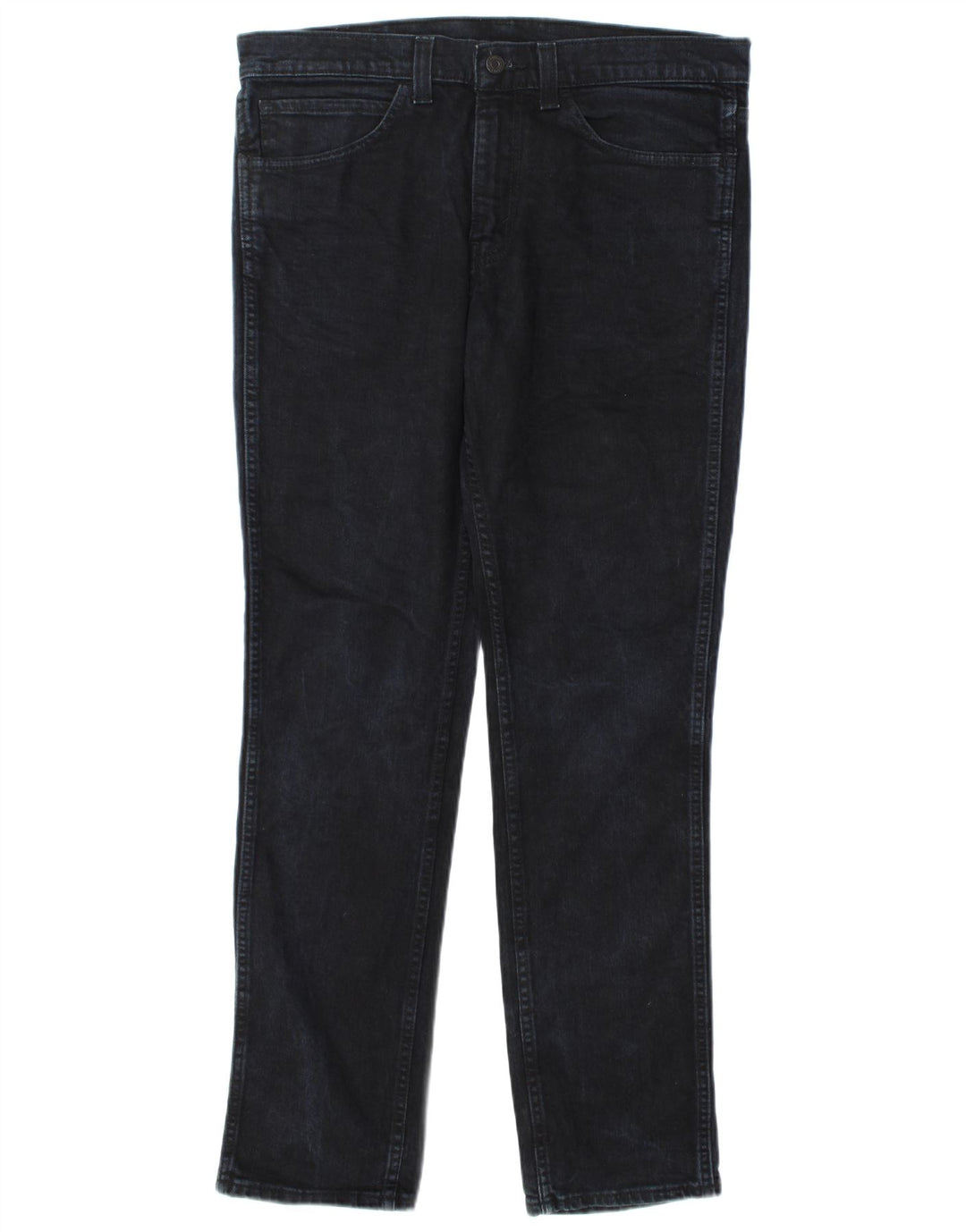 Levi's Mens 511 Slim Jeans W34 L32 Navy Blue Cotton