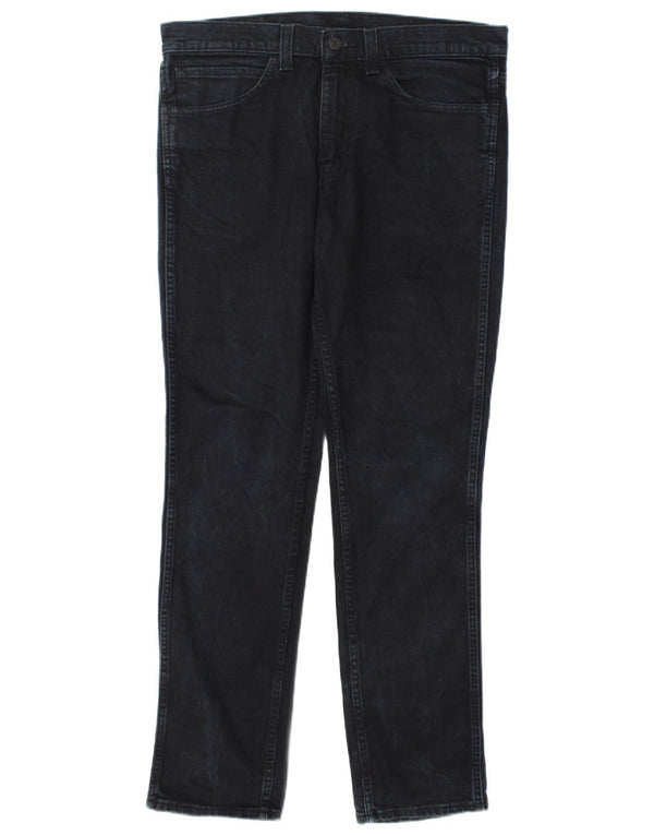 Levi's Mens 511 Slim Jeans W34 L32 Navy Blue Cotton