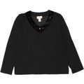 CARLA FERRONI Womens Top Long Sleeve UK 18 XL Black Vintage CARLA FERRONI and Second-Hand CARLA FERRONI from Messina Hembry 