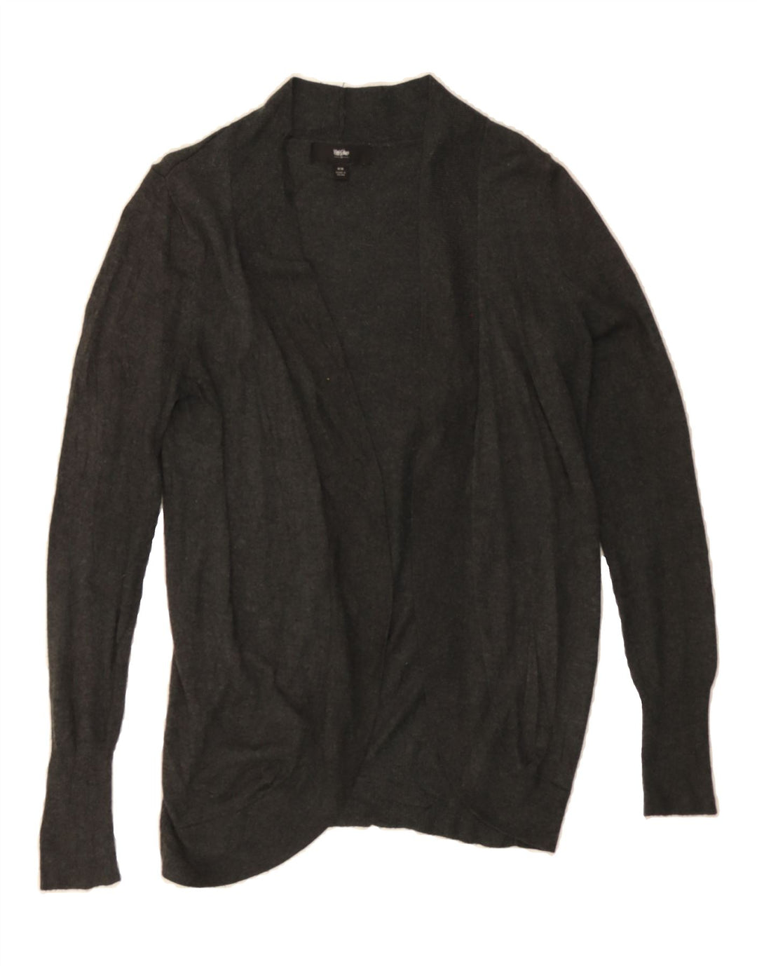 MOSSIMO Womens Open Cardigan Sweater UK 12 Medium Black Nylon Vintage Mossimo and Second-Hand Mossimo from Messina Hembry 