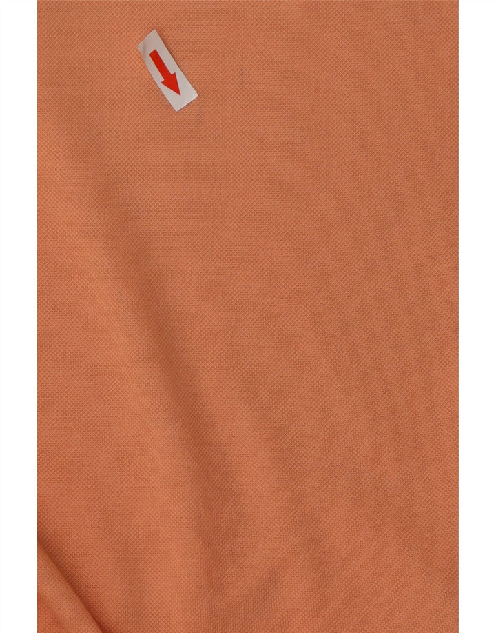 SERGIO TACCHINI Mens Polo Shirt Large Orange